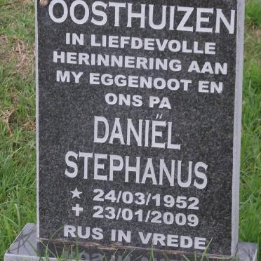 OOSTHUIZEN Daniel Stephanus 1952-2009