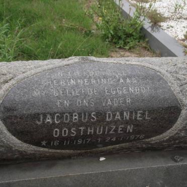 OOSTHUIZEN Jacobus Daniel 1917-1976