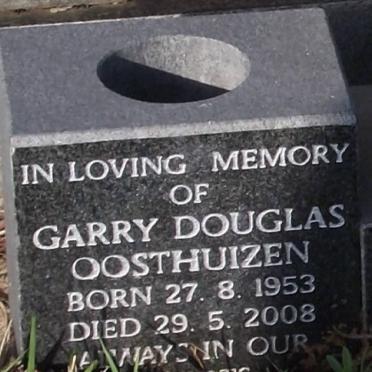 OOSTHUIZEN Garry Douglas 1953-2008