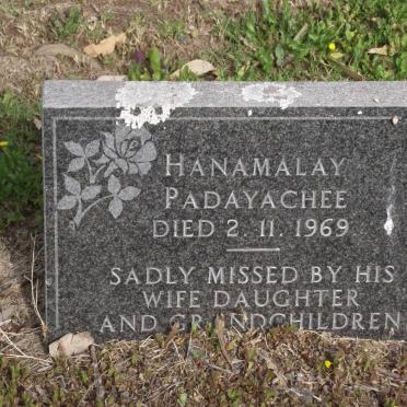 PADAYACHEE Hanamalay -1969