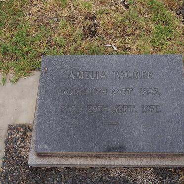 PALMER Amelia 1883-1971