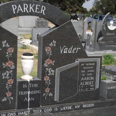PARKER Aaron Albert 1942-1989