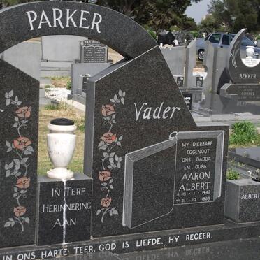 PARKER Aaron Albert 1942-1989