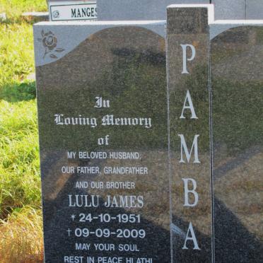 PAMBA Lulu James 1951-2009