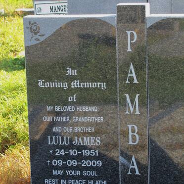 PAMBA Lulu James 1951-2009