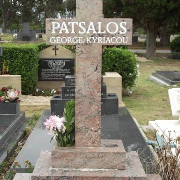 PATSALOS George Kyriacou 1923-1999