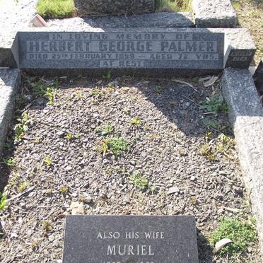 PALMER Herbert George -1959 &amp; Muriel 1882-1969