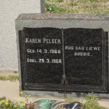 PELSER Karen 1968-1968