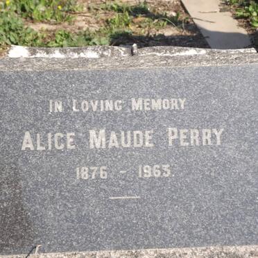 PERRY Alice Maude 1876-1963