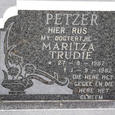 PETZER Maritza Trudie 1982-1982
