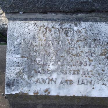 PERKINS William Vickers 1900-1957