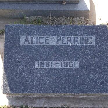 PERRING Alice 1881-1961