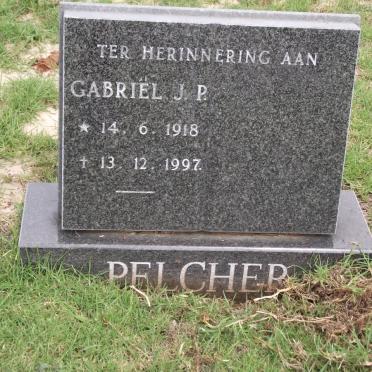 PELCHER Gabriel J.P. 1918-1997