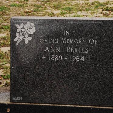 PERILS Ann 1889-1964