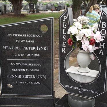 PELSER Hendrik Pieter 1940-1976 :: PELSER Hennie Pieter 1965-2002