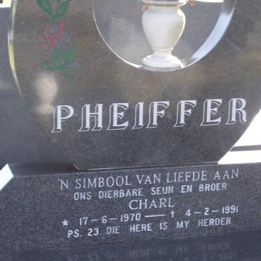 PHEIFFER Charl 1970-1991
