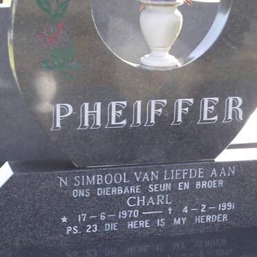 PHEIFFER Charl 1970-1991