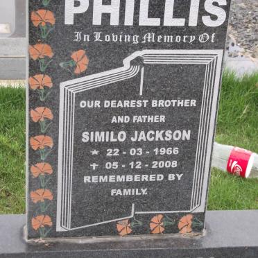 PHILLIS Similo Jackson 1966-2008