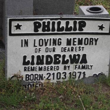 PHILLIP Lindelwa 1971-2001
