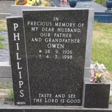 PHILLIPS Owen 1926-1998