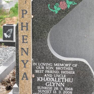 PHENYA Khayalethu Glynn 1968-2008