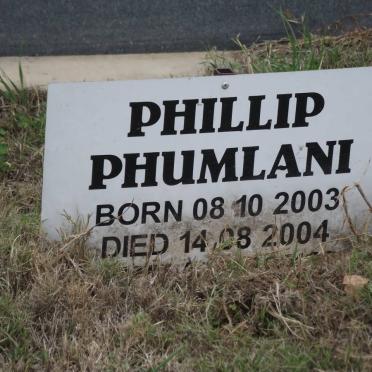 PHILLIP Phumlani 2003-2004