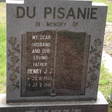PISANIE Henry J.J., du 1933-1981