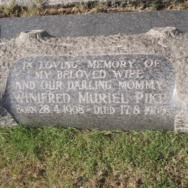 PIKE Winifred Muriel 1908-1965