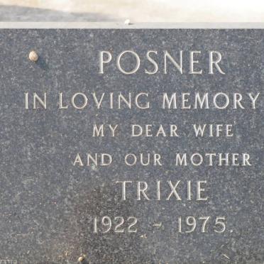 POSNER Trixie 1922-1975