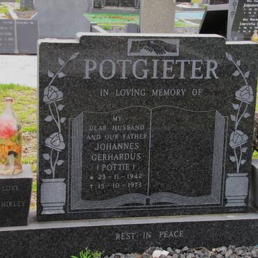 POTGIETER Johannes Gerhardus 1942-1973