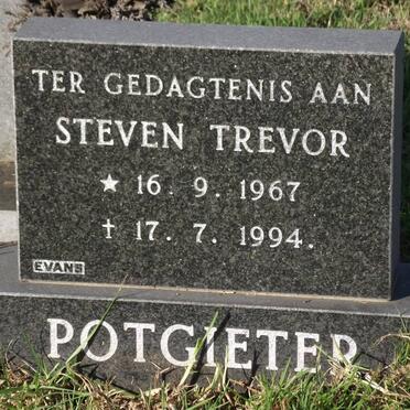 POTGIETER Steven Trevor 1967-1994