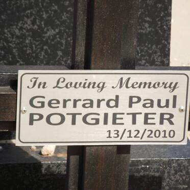 POTGIETER Gerrard Paul -2010