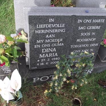 POTGIETER Dina Maria 1940-2008