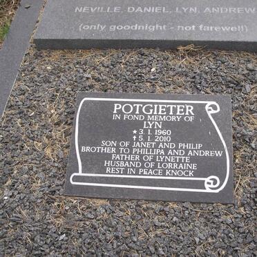POTGIETER Lyn 1960-2010