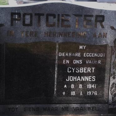 POTGIETER Gysbert Johannes 1941-1976
