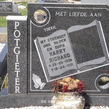 POTGIETER Harry Richard 1936-1991