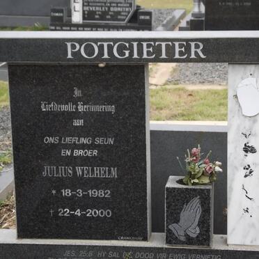 POTGIETER Julius Welhelm 1982-2000