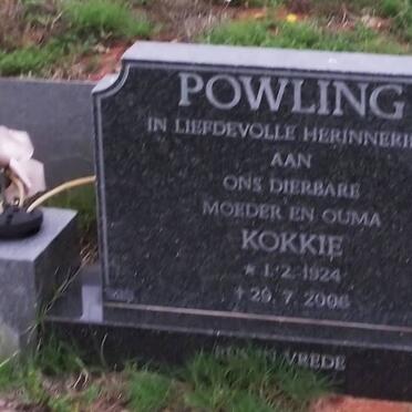 POWLING Jacoba F. 1924-2006