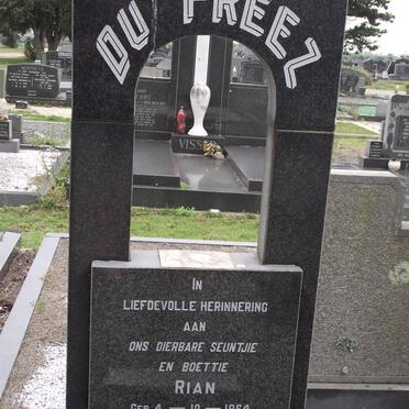 PREEZ Rian, du 1964-1971 :: PREEZ Willie, du 1943-2002