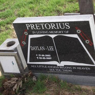 PRETORIUS Daylan-Lee 2003-2007