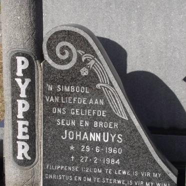 PYPER Johann Uys 1960-1984