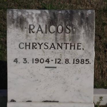 RAICOS Chrysanthe 1904-1985