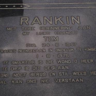 RANKIN Tom 1947-1975