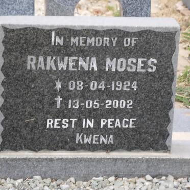 RAKWENA Wamachine Moses 1924-2002