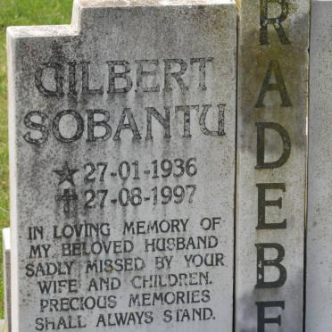 RADEBE Gilbert Sobantu 1936-1997