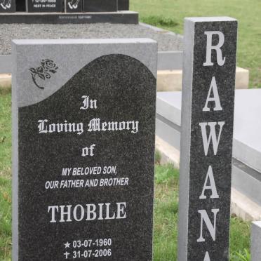 RAWANA Thobile 1960-2006