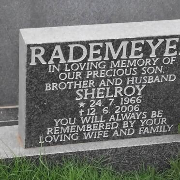 RADEMEYER Shelroy 1966-2006