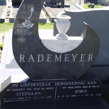 RADEMEYER P.D. Stephaan 1970-1997 :: RADEMEYER Kobus 1966-2006
