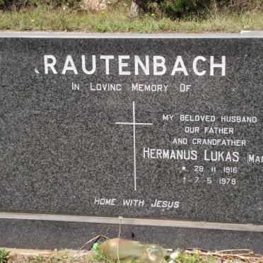 RAUTENBACH Hermanus Lukas 1916-1978