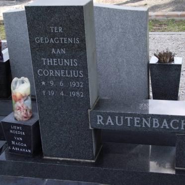RAUTENBACH Theunis Cornelius 1932-1982